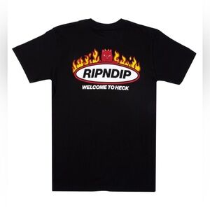 RIPNDIP Womans Black T-shirt | Welcome To Heck Collection | Perfect Condition |
